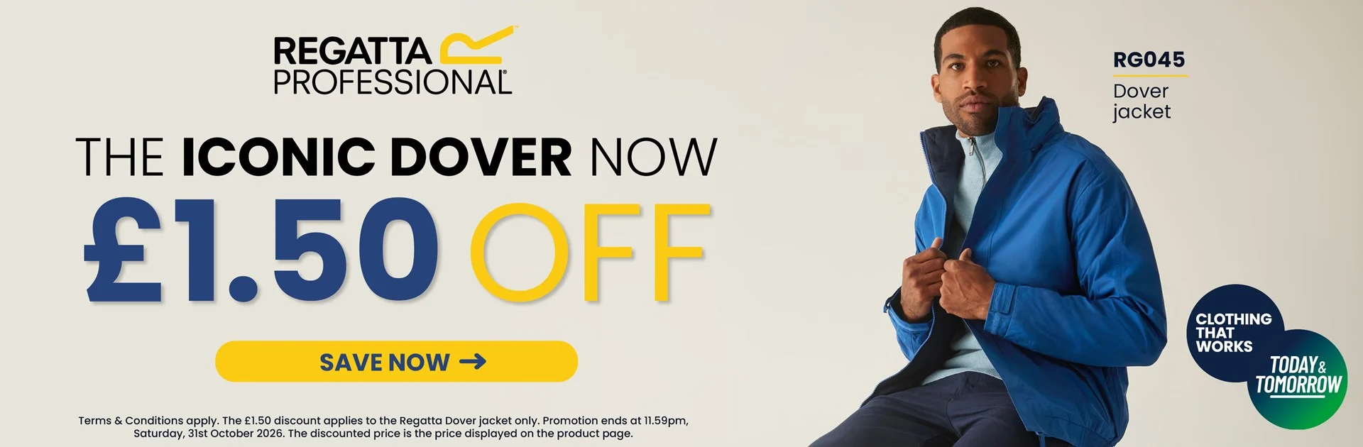 Regatta Professional Dover jacket offer