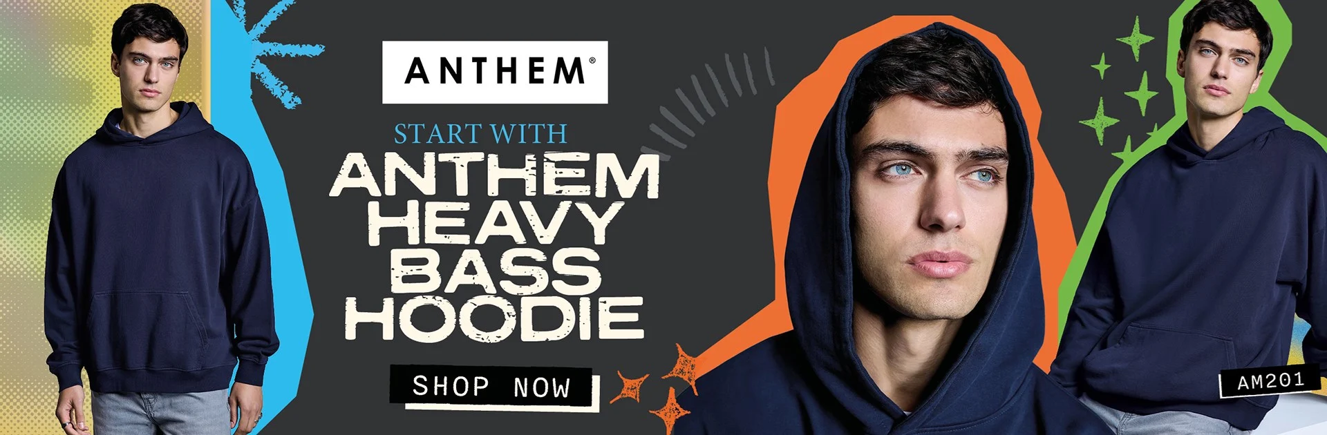Anthem heavy bass hoodie collection